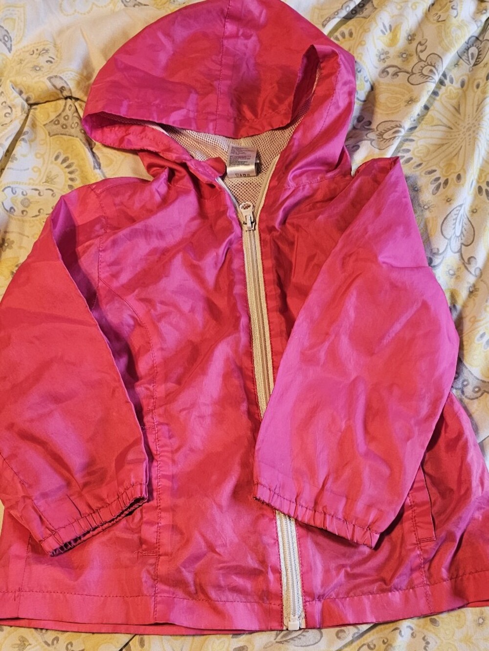 healthtex Pink Hooded Lightweight Windbreaker Jacket